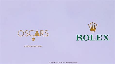 Rolex oscar commercial